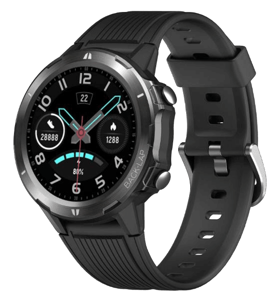 Portronics YOGG Kronos Alpha POR-1037 Smart Watch with Fitness Tracker, Heart Rate Monitor, Call& SMS Alert